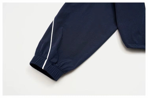 Quick Dry Loose Gym hooded set jacket/short