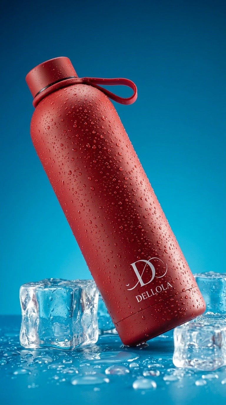 Thermal double wall stainless steel sport water bottle