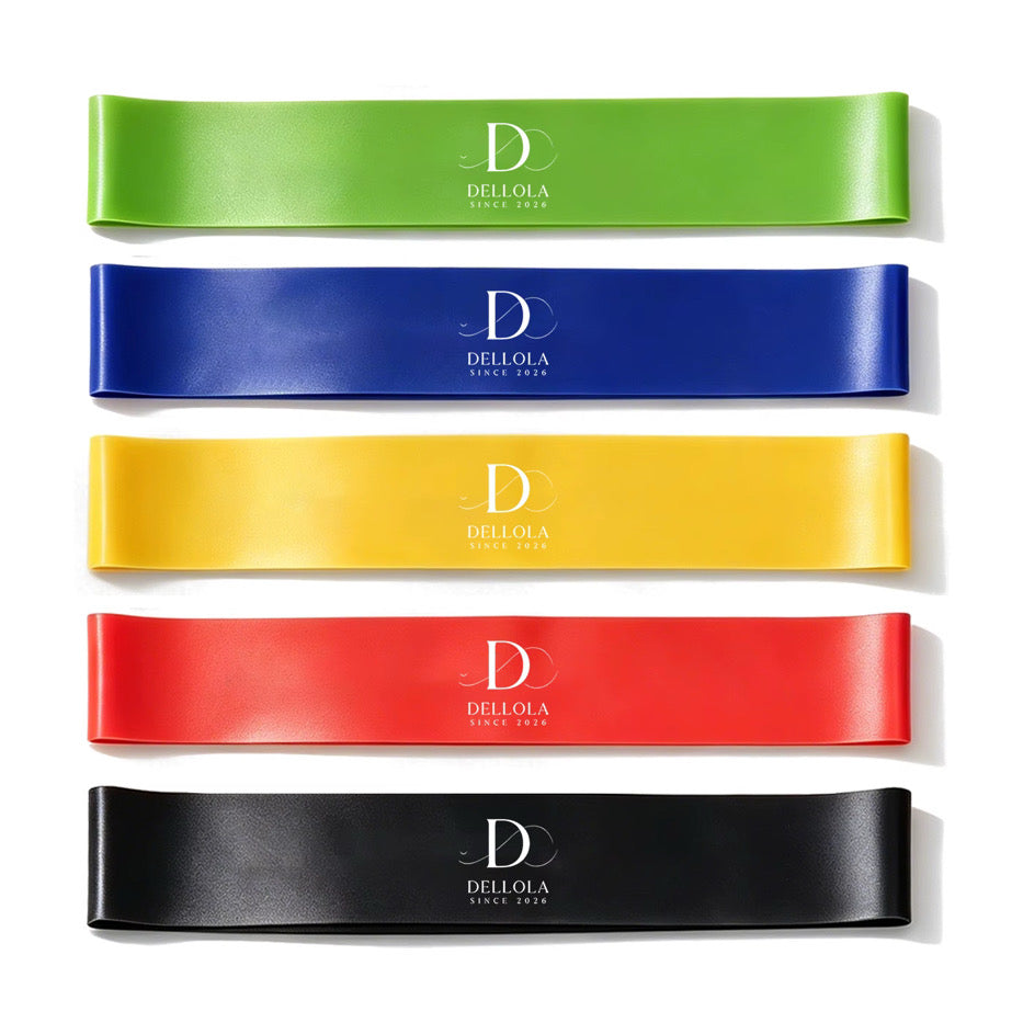 Mini Loop Resistance Bands 5 Levels for Gyms and Fitness Studios