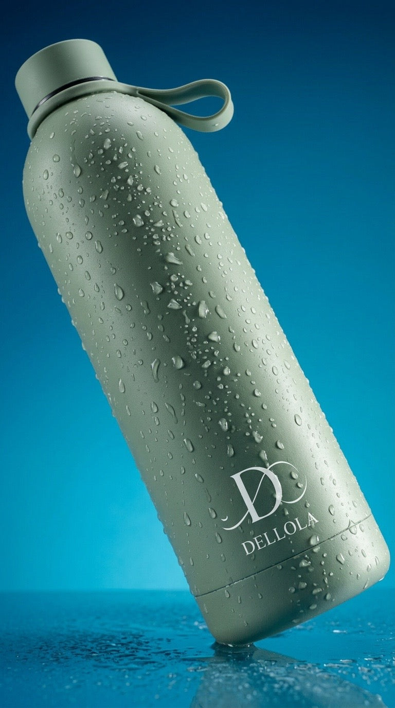 Thermal double wall stainless steel sport water bottle