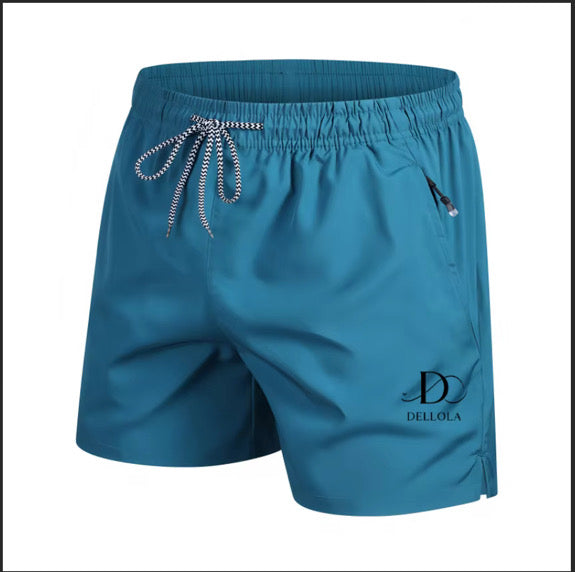 Men's Summer Sporty Stretchy Breathable Anti-Wrinkle Spandex/Polyester Shorts