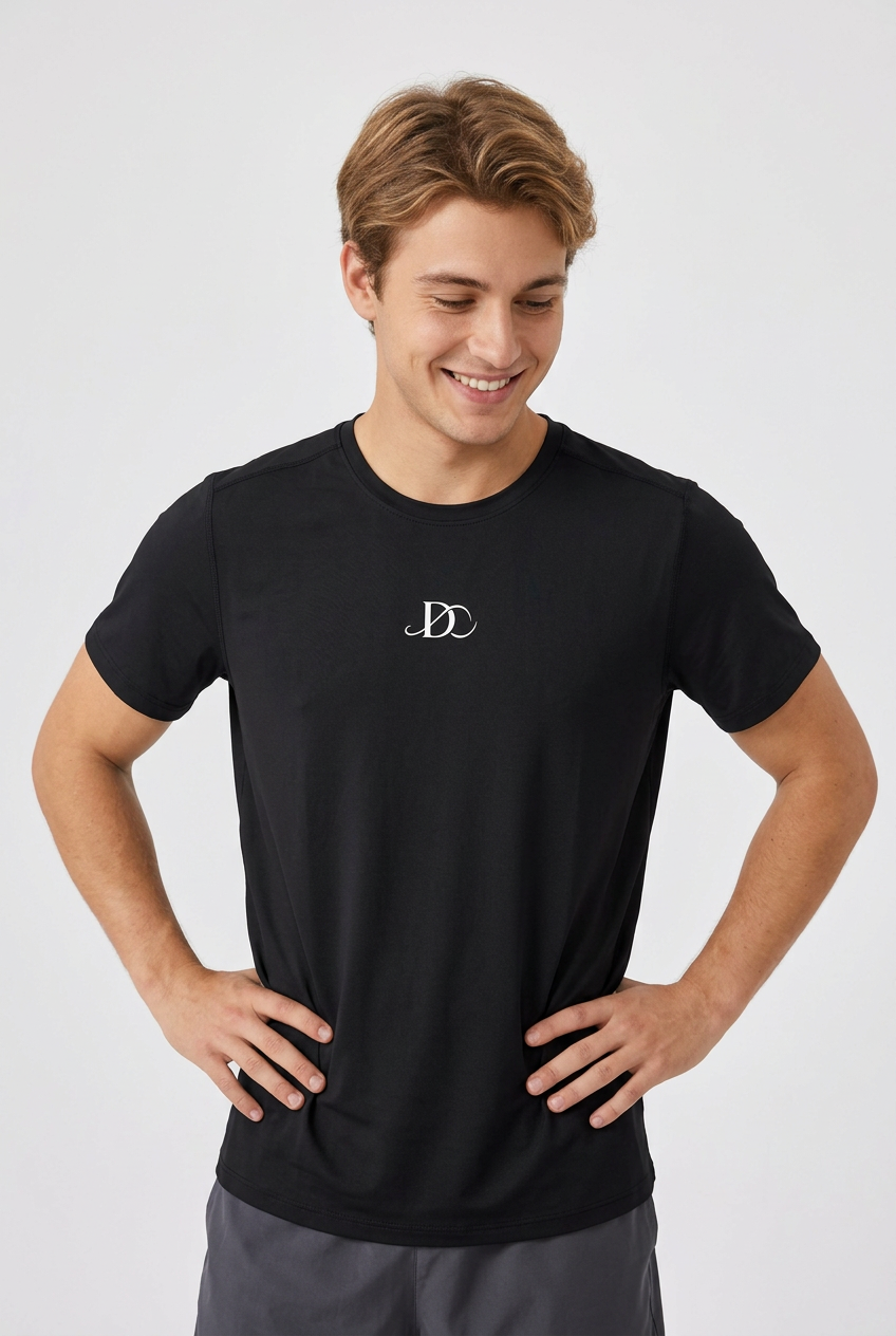 Dellola Men's Athletic Workout T-Shirts Moisture Wicking Running Shirts