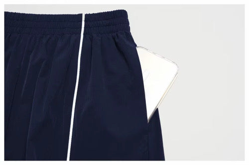 Quick Dry Loose Gym hooded set jacket/short