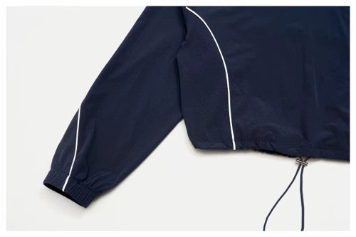 Quick Dry Loose Gym hooded set jacket/short